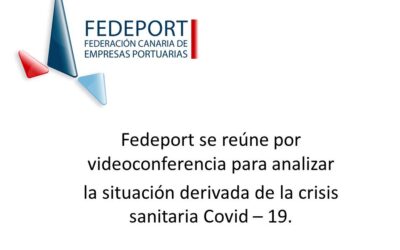 Fedeport se reúne por videoconferencia para analizar la situación derivada de la crisis sanitaria covid – 19.