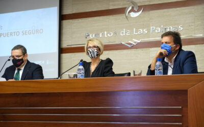El Gobierno de Canarias y Fedeport impulsan la declaración de Puerto Seguro ante la COVID-19