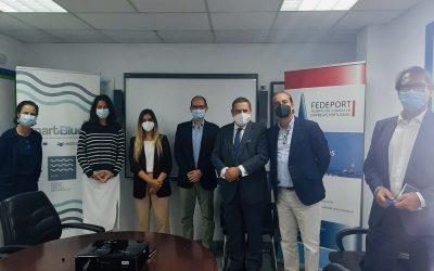 LA EMPRESA FABRICANTE DE CIMENTACIONES Y SUBESTACIONES DE EÓLICA MARINA, NAVANTIA, TOMA CONTACTO CON EMPRESAS PORTUARIAS DE LAS ISLAS DE LA MANO DEL CLÚSTER MARÍTIMO DE CANARIAS Y FEDEPORT